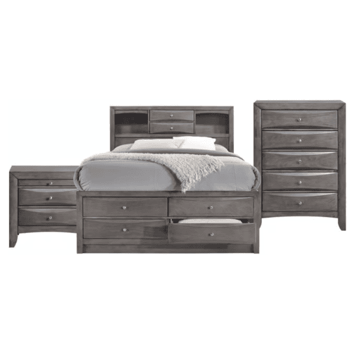 Bedroom Set with Storage Queen Bed