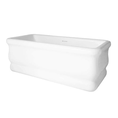 Brighton Acrylic Double Ended Freestanding Tub - No Faucet Drillings