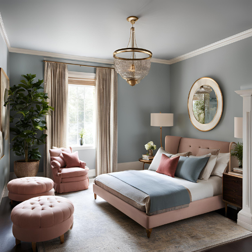 Rosy Retreat Bedroom Set
