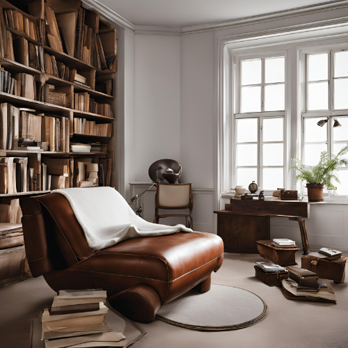 The Luxe Leather Lounge