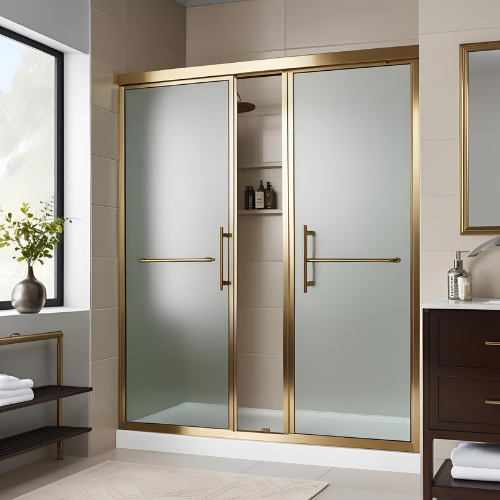 SOLOAR LUXE - Full Framed Bypass Shower Door
