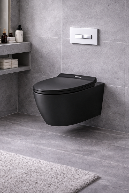 Wall-Hung Compact Toilet